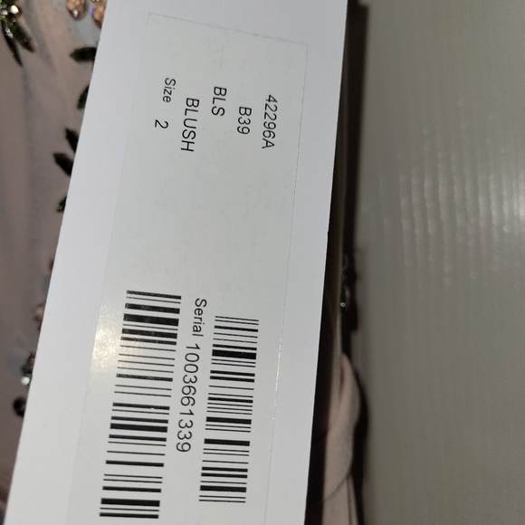 Jovani Gown with crystal applique - Picture 5 of 6